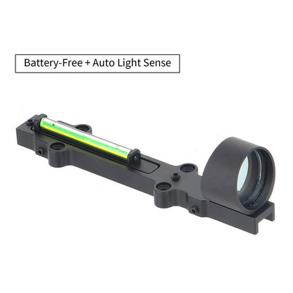 1X28 RED&GREEN DOT FIBER SHOTGUN SIGHT - OPTICREV