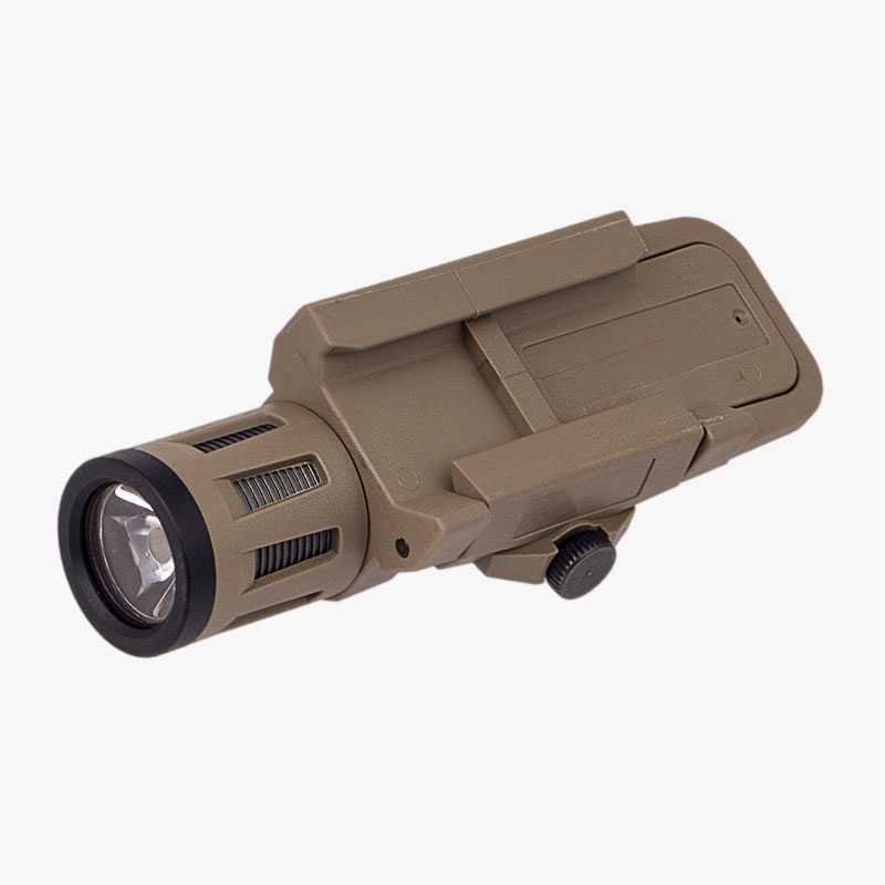 ANS WMLX Gen 2 Tactical Flashlight 800 Lumen for Picatinny Rail TAN