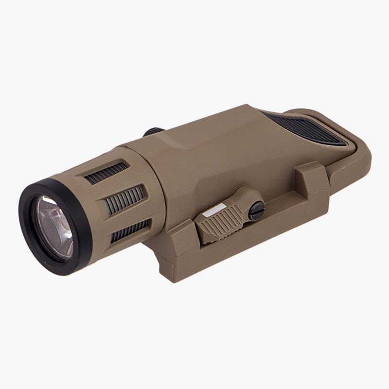 ANS WMLX Gen 2 Tactical Flashlight 800 Lumen for Picatinny Rail TAN