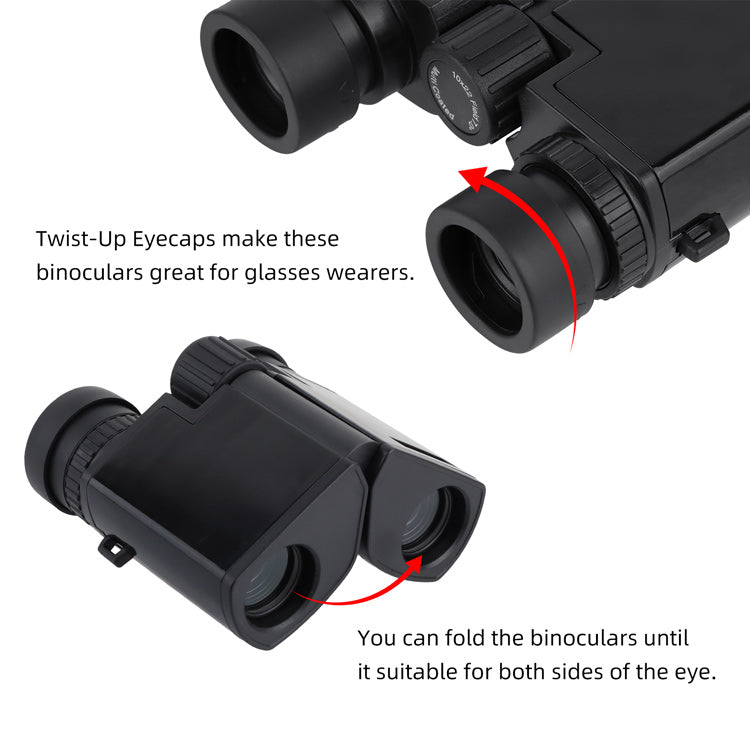 10x22 High Powered Binoculars for Adults Kids Small Compact