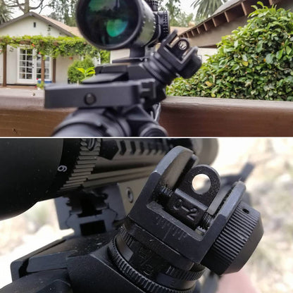 45 Degree Offset Iron Sights+Optical fiber (Low Profile)