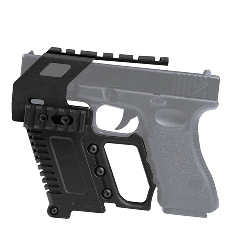 TACTICAL AREA PISTOL KIT INSTALLATION W/RAIL PANEL ABS FOR GLOCK G17,G18,G19 - OPTICREV