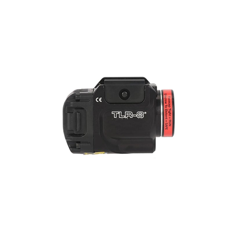 TLR-8 500-LUMEN PISTOL LIGHT WITH INTEGRATED RED AIMING LASER - OPTICREV